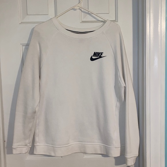 Nike Tops - White Nike crewneck